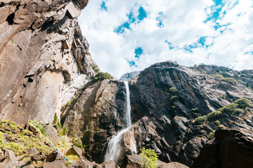 amazing landscape from yosemite valley, California