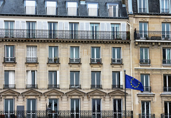 Fototapeta na wymiar real estate - european union