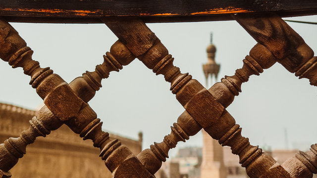 Wooden Arabesque Pattern