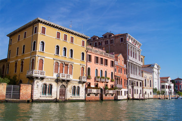 Fototapeta na wymiar Venice Italy channel river
