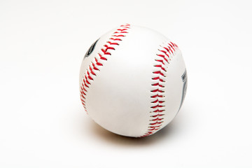 Baseball ball isolated on white background