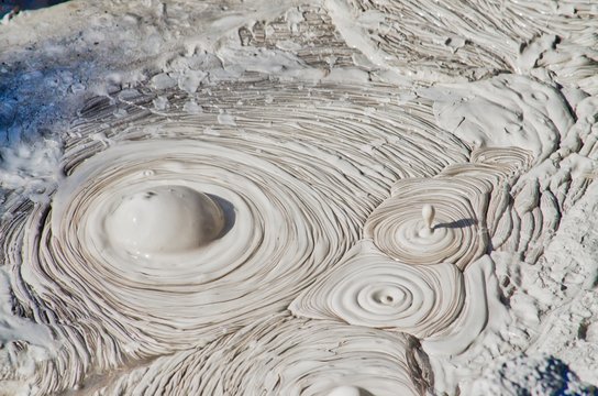Mud pools in Rotorua