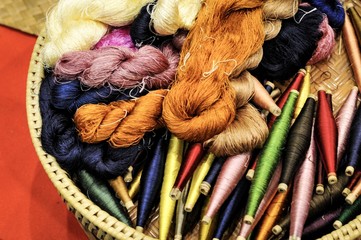 The Complex Thai Silk Making Process The silkworms, This process is called “sericulture.” The...
