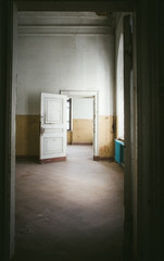 Abandoned room in old house