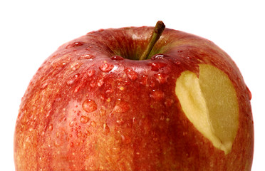 Apfel in Nahaufnahme