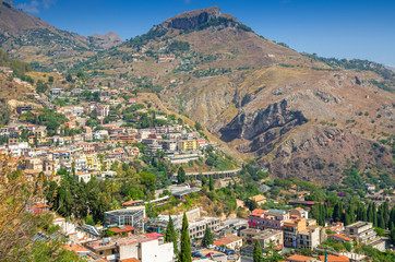 Fototapeta na wymiar Taormina , Sicily. 