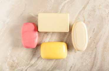 Spa setting with beauty treatment accessories