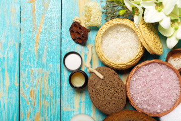 Spa background with a blank space