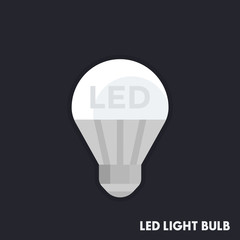 led light bulb icon