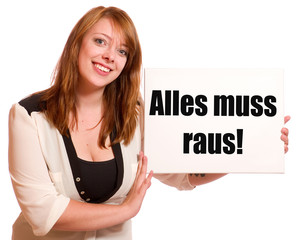 Alles muss raus