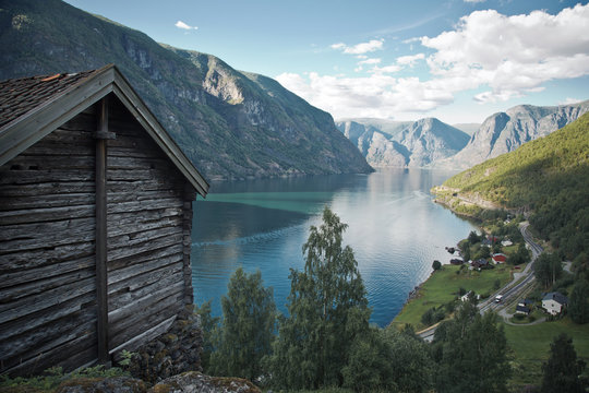 Aurlandsfjord, Norway