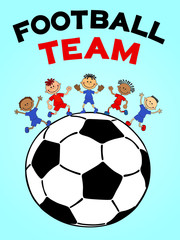 Soccer ball icon. Soccer ball Vector isolated on white background. Flat vector illustration in black. EPS 10