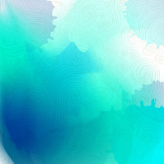 Fototapeta na wymiar Abstract watercolor stains background. Vector illustration.