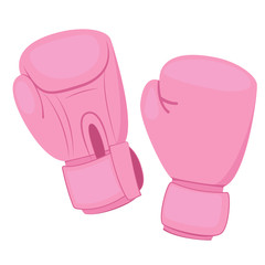 pink boxing gloves