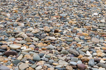 Stones background on the beatch