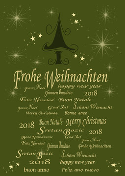 Grusskarte Weihnachten