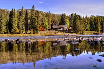 Obraz premium Canada and Canadian Rockies