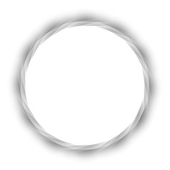 Ring in crumpled paper