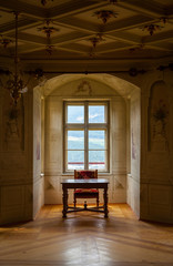 GRESSONEY, ITALY - January 6th: Interior of Castle Savoia