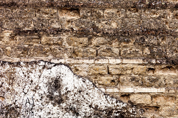 Dirty and old wall