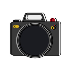 photographic camera icon image vector illustration design