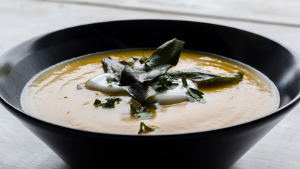 pumpkin cream soup