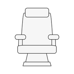 Cinema chair isolated icon vector illustration graphic design