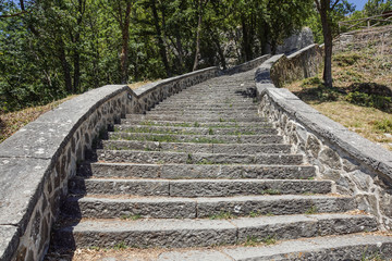part of an ancient staircase