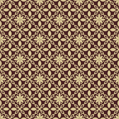 Wallpaper baroque, damask. Golden vector background. Vintage ornament. background for wallpaper, printing on the packaging paper, textiles, tile.