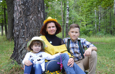 forest trees nature autumn friends together daughter kids group baby running young love smiling woman happiness fun father boy children outdoors family child park happy people walking autumn mother 