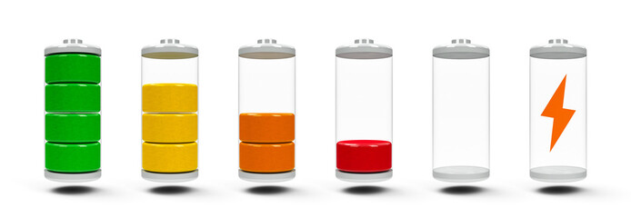 Battery charge indicator