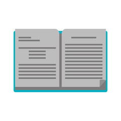 open book icon image vector illustration design 