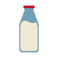 milk bottle icon image vector illustration design 