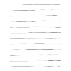 Schwarze unordentliche Bleistift Linien für Notizen