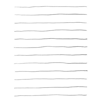 Schwarze unordentliche Bleistift Linien f&uuml;r Notizen