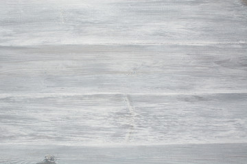 White grey wooden background, chalk paint - obrazy, fototapety, plakaty