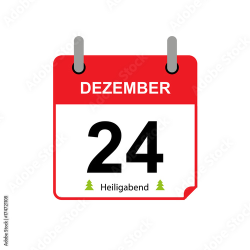 "24 Dezember Heiligabend" Stockfotos und lizenzfreie Vektoren auf