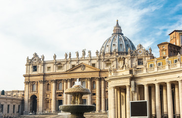 Fototapeta na wymiar Saint Peter's Basilica.