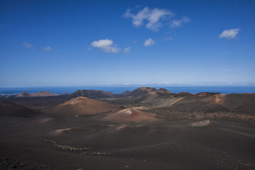 Fototapeta na wymiar Volcano landscape