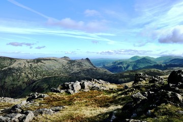 Looking south from Allen Crag