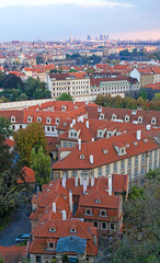 Naklejka premium Prager Stadtpanorama