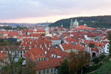 Obraz premium Prager Stadtpanorama