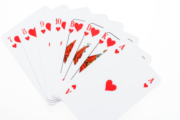Set Spielkarten Herz