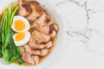 Stewed pork leg