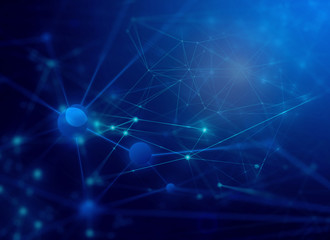 ai brain system data connecting to analysis , light internet social network background, illustration of global web with link to electric information, cyber with group of security, hacker online to net