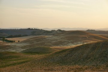 Fototapeta premium Crete Senesi