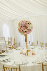 Wedding table decoration