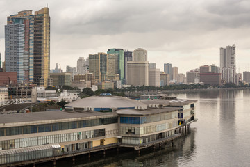 Obraz na płótnie Canvas Manila Cityscape in the Philippines