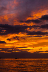 Beautiful Hawaiian Sunset