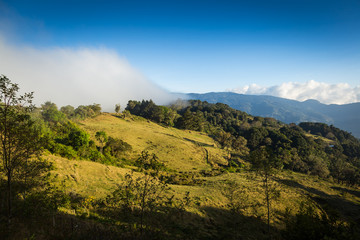 Fototapeta na wymiar Talamanca Landscape in Costa Rica